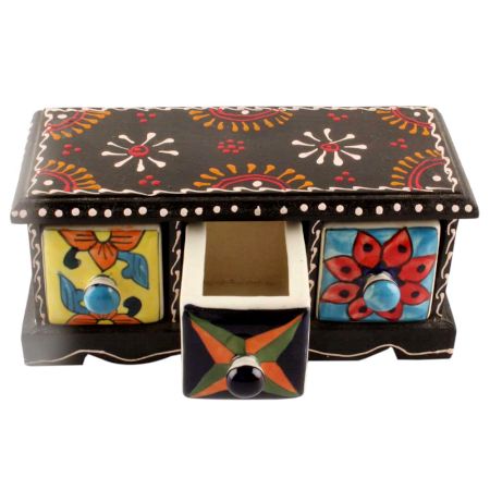 Spice Box-1438 Masala Rack Container Gift Item